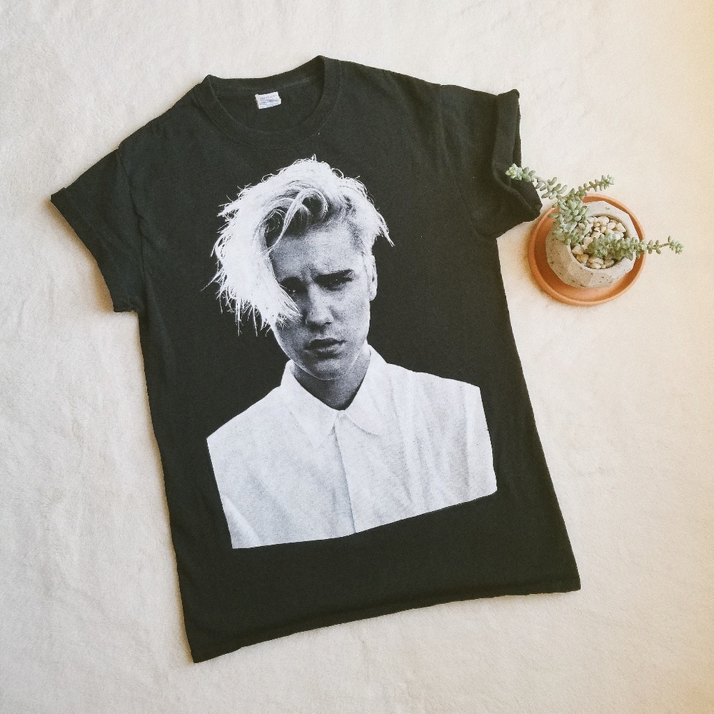 Justin Bieber Purpose Tour Black Graphic T Shirt